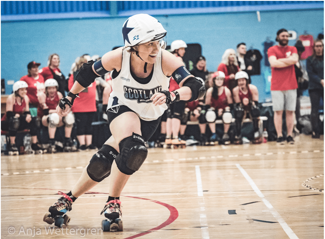 Shorty McLightning Pants at the Roller Derby World Cup